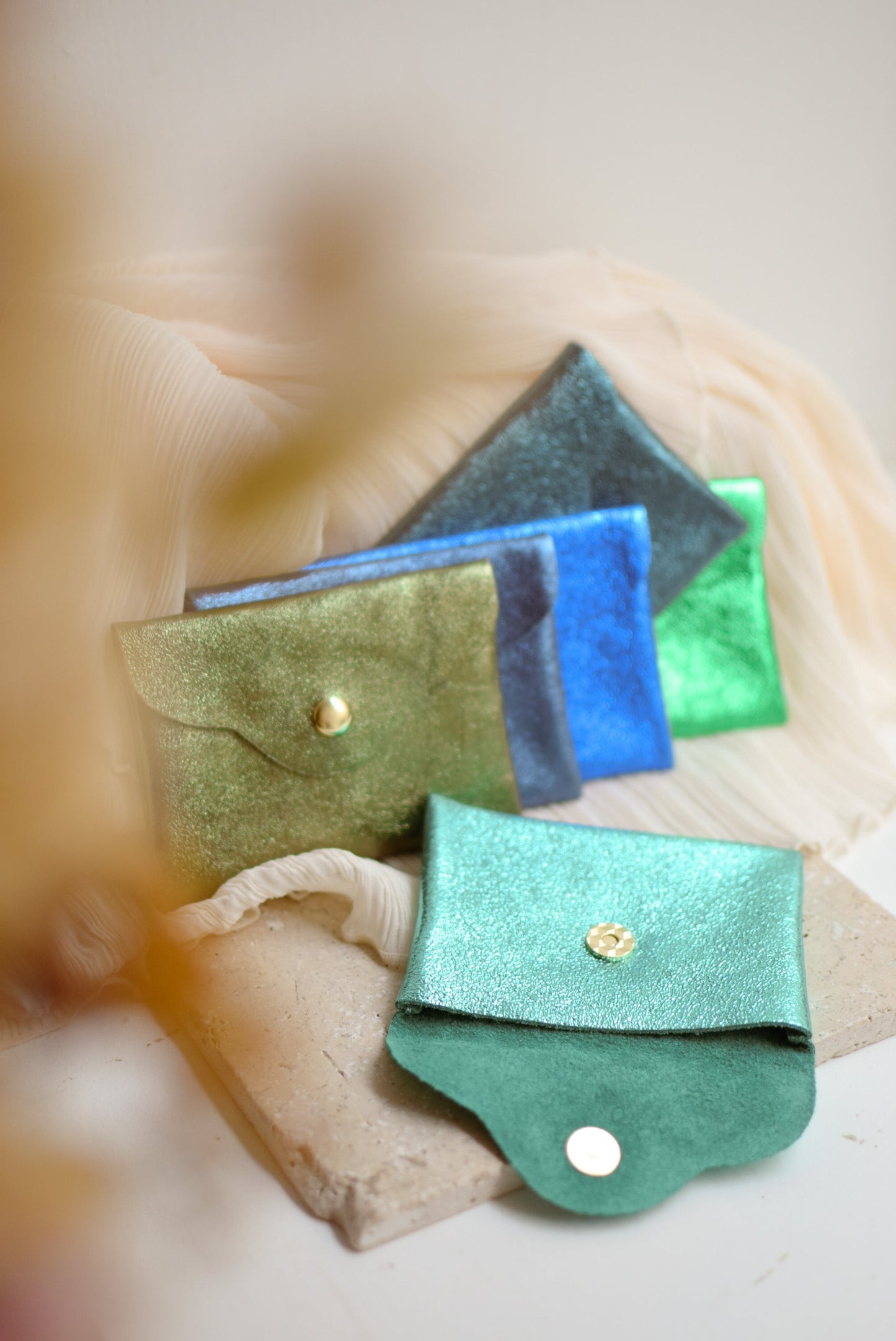 porte-cartes LOU vert