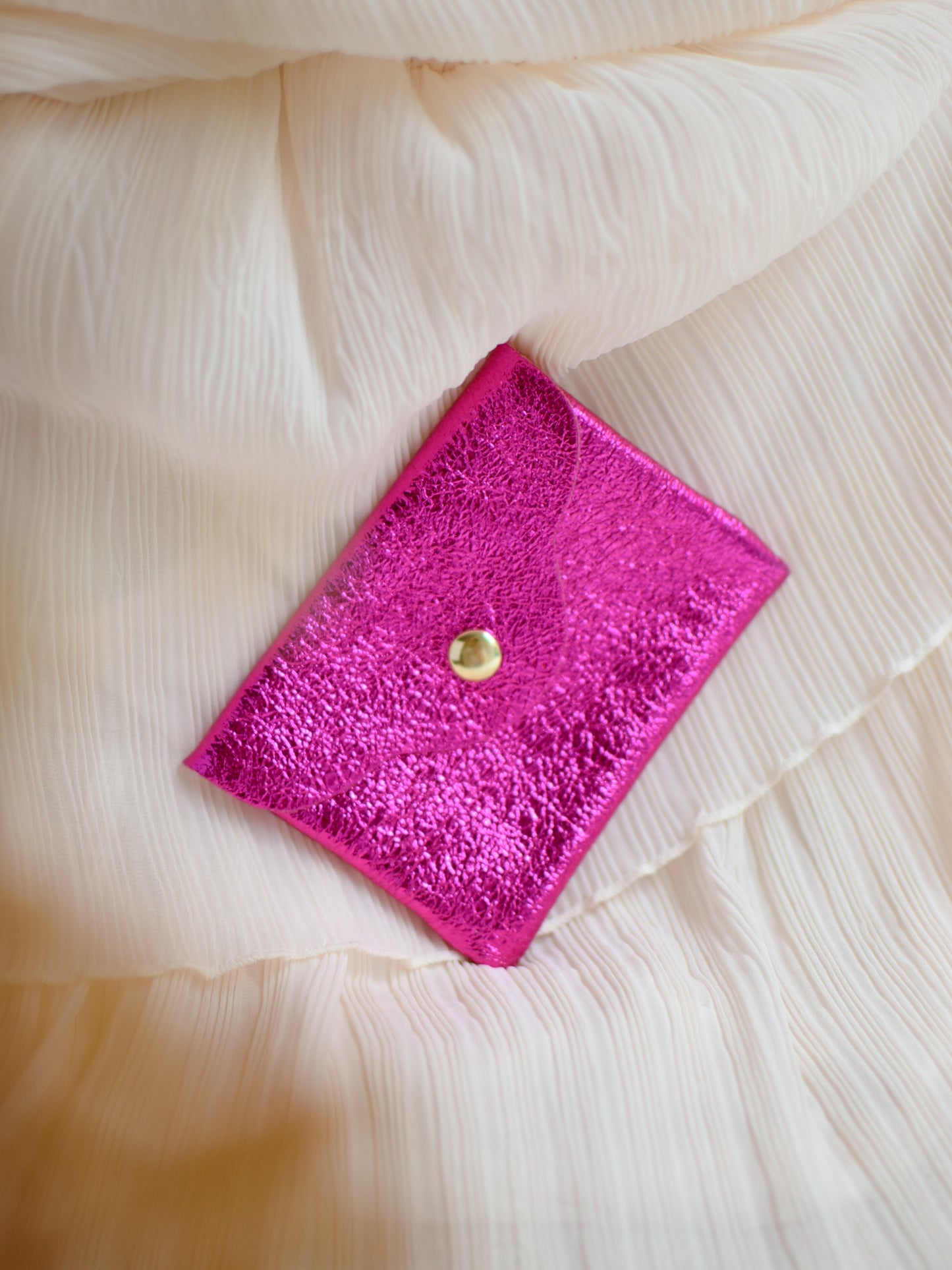Porte-cartes LOU Fuchsia