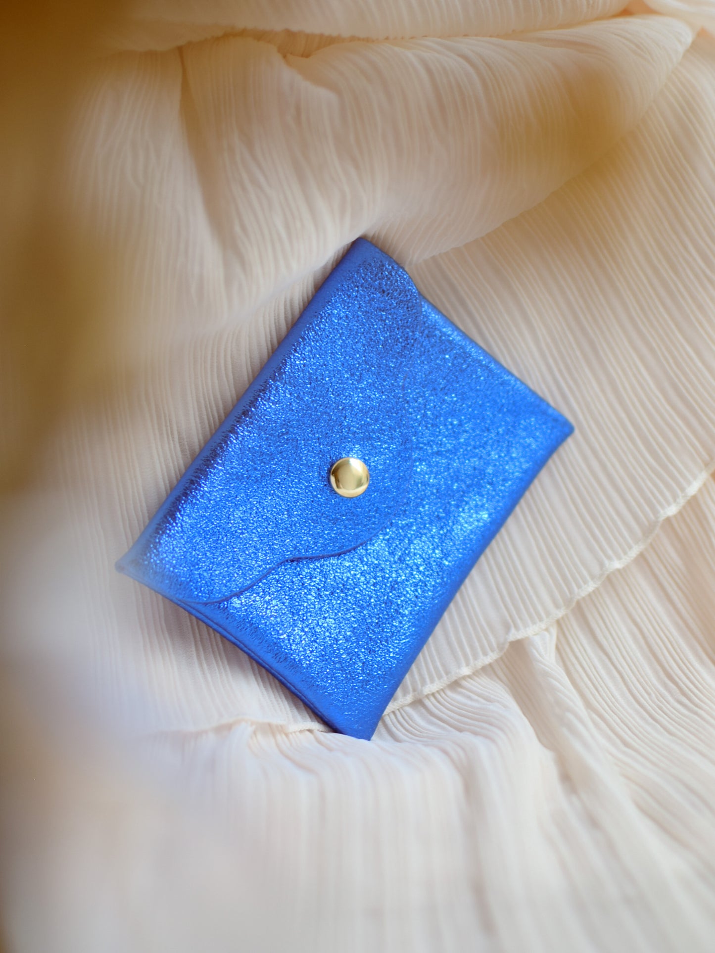 Porte-cartes LOU bleu roi