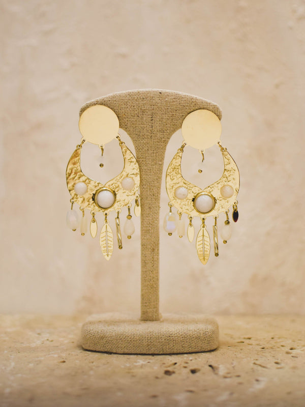 Boucles Lucinda blanche
