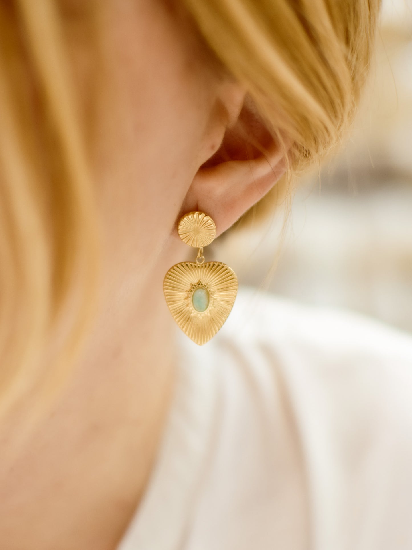 Boucles LOVA bleu