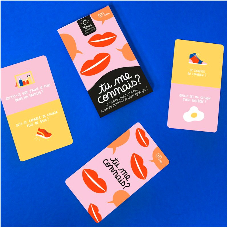 Tu me connais ? Editions Minus