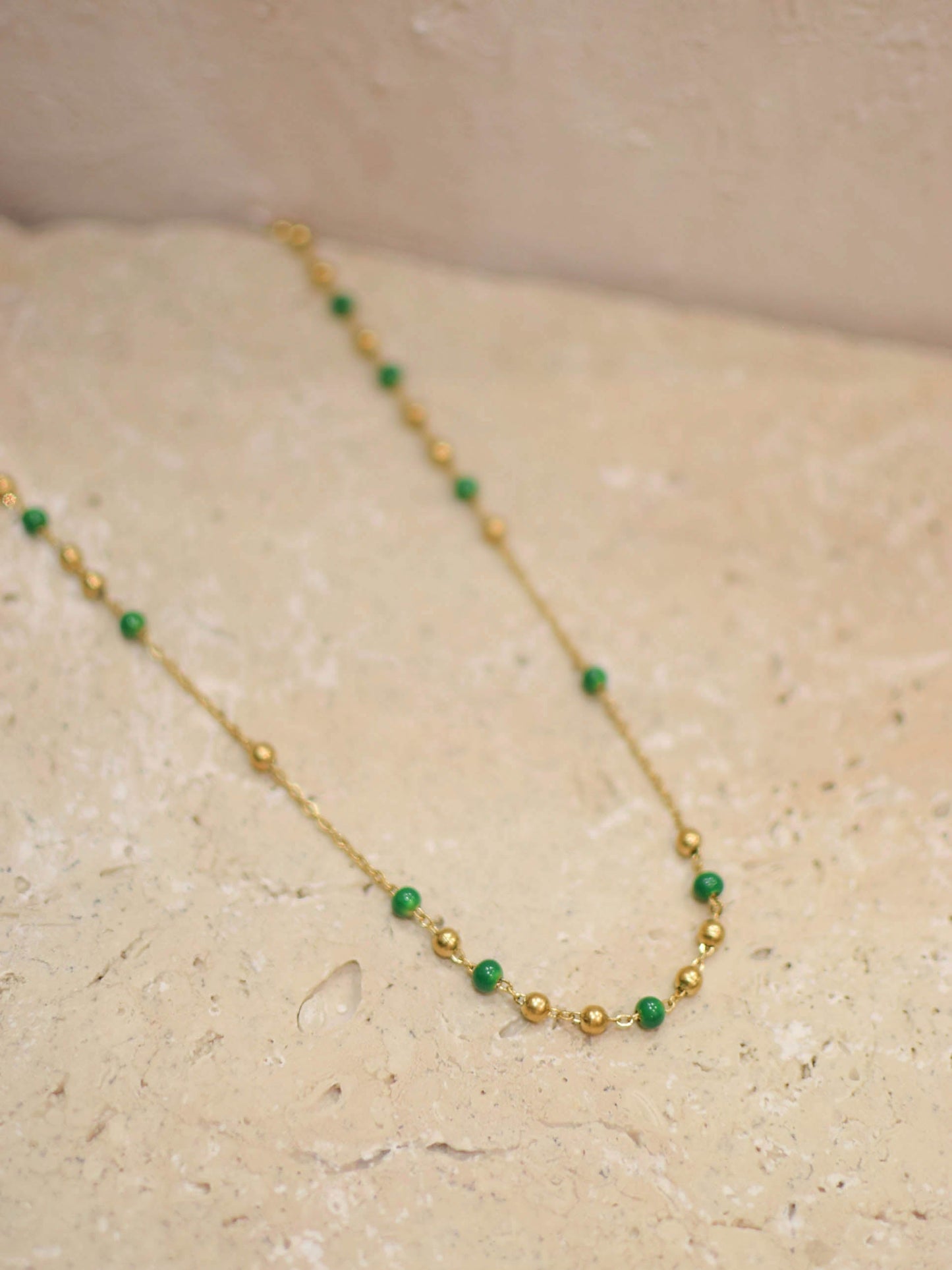 Collier BURTY vert