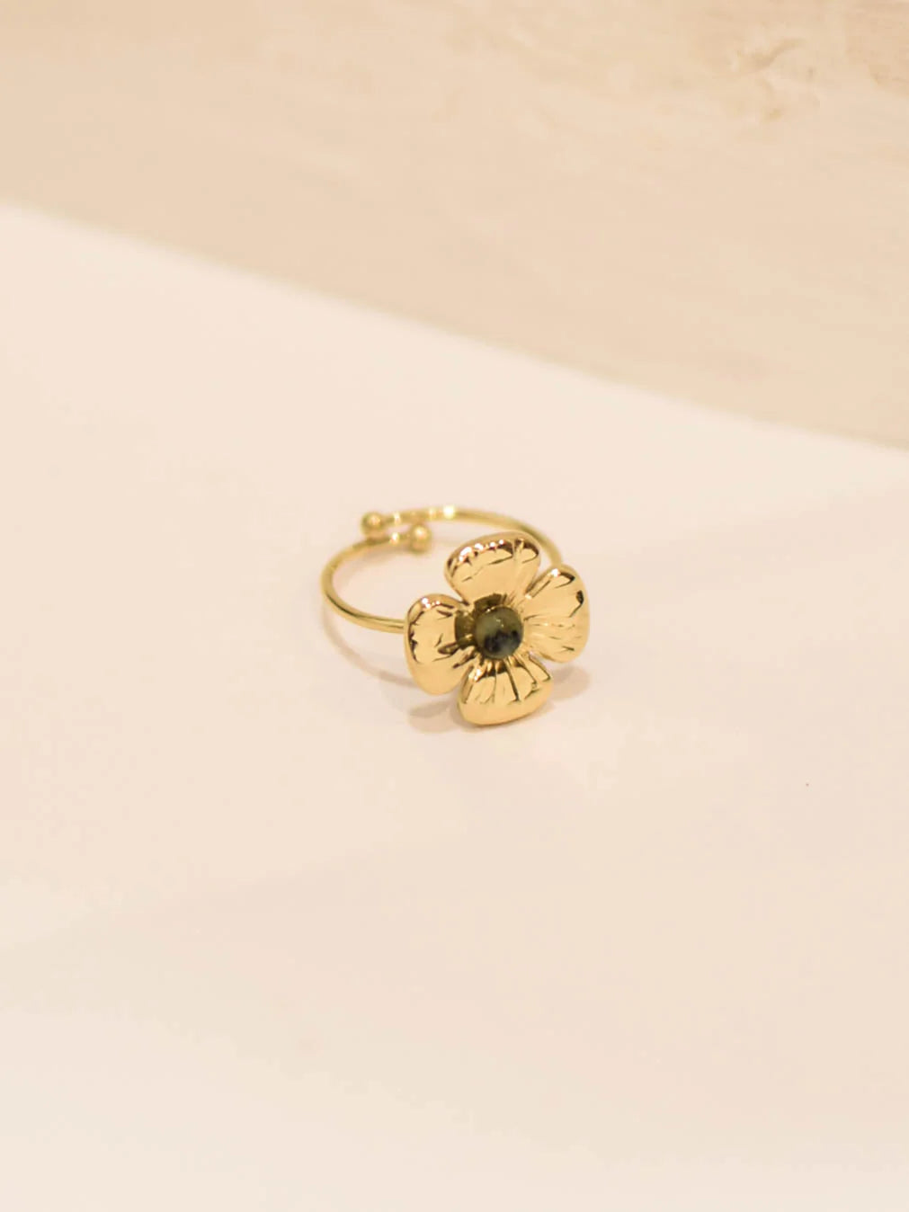 Bague FLORA vert