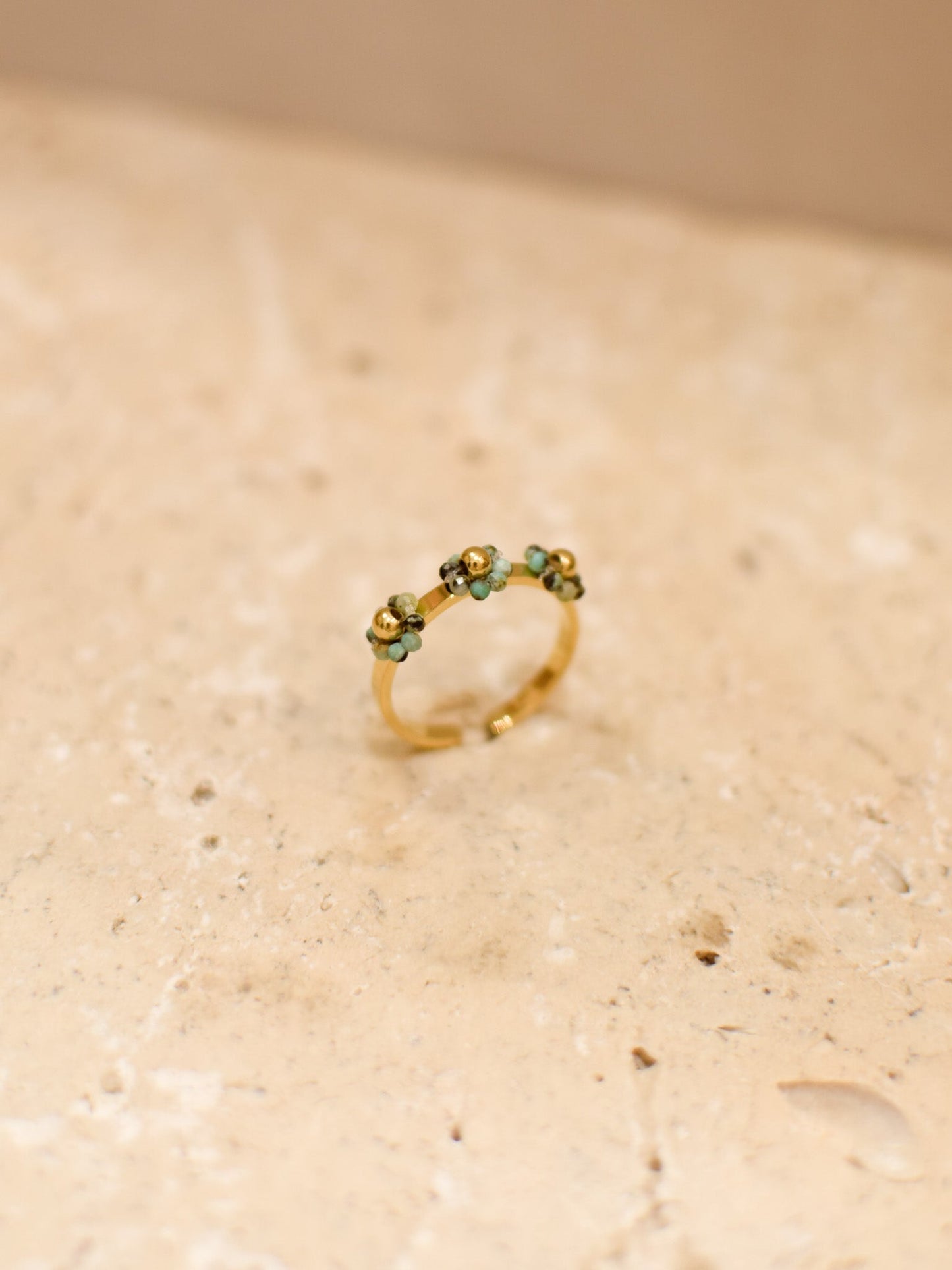 Bague Alamanda turquoise africaine