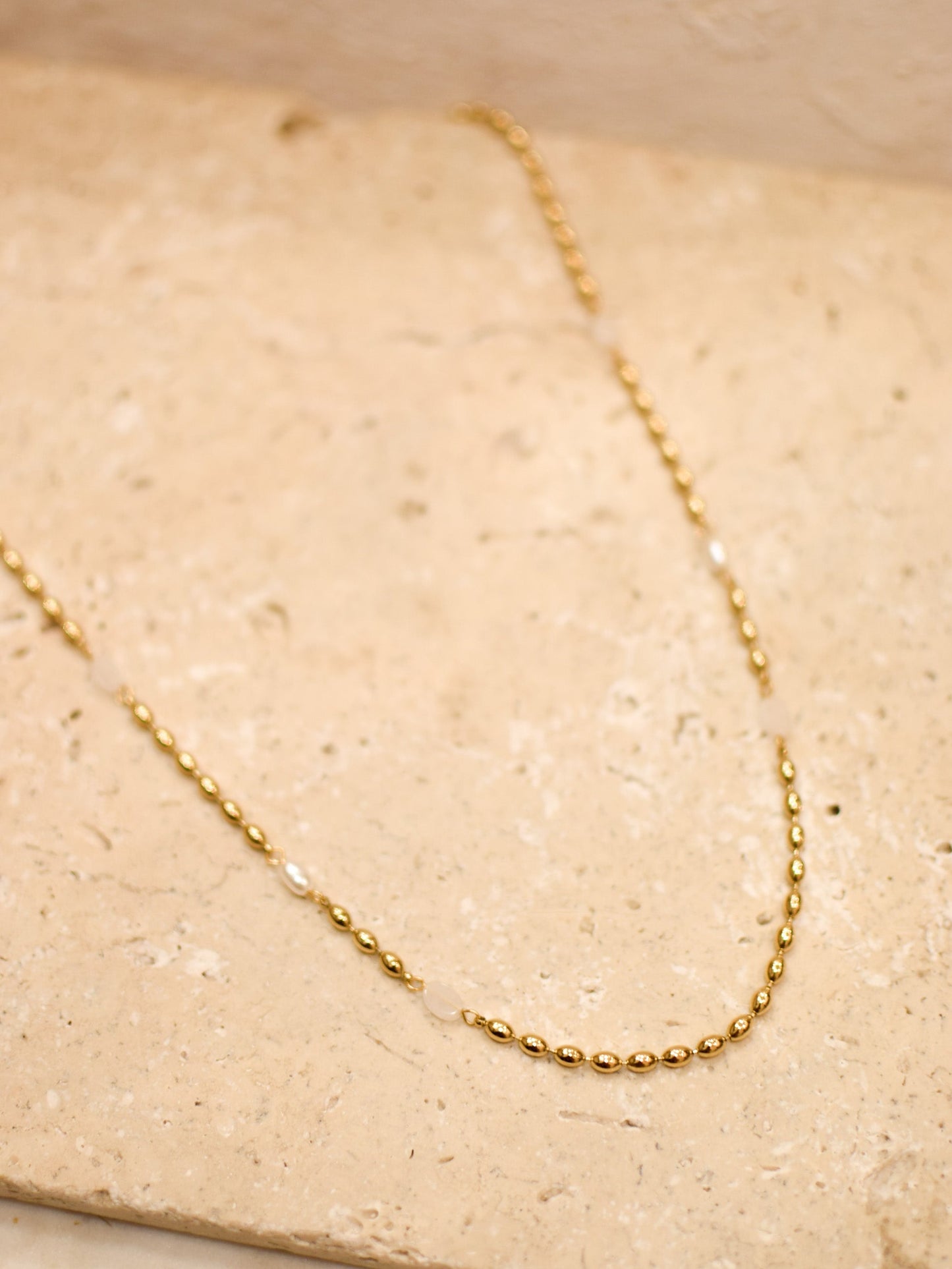 Collier MEDO blanc