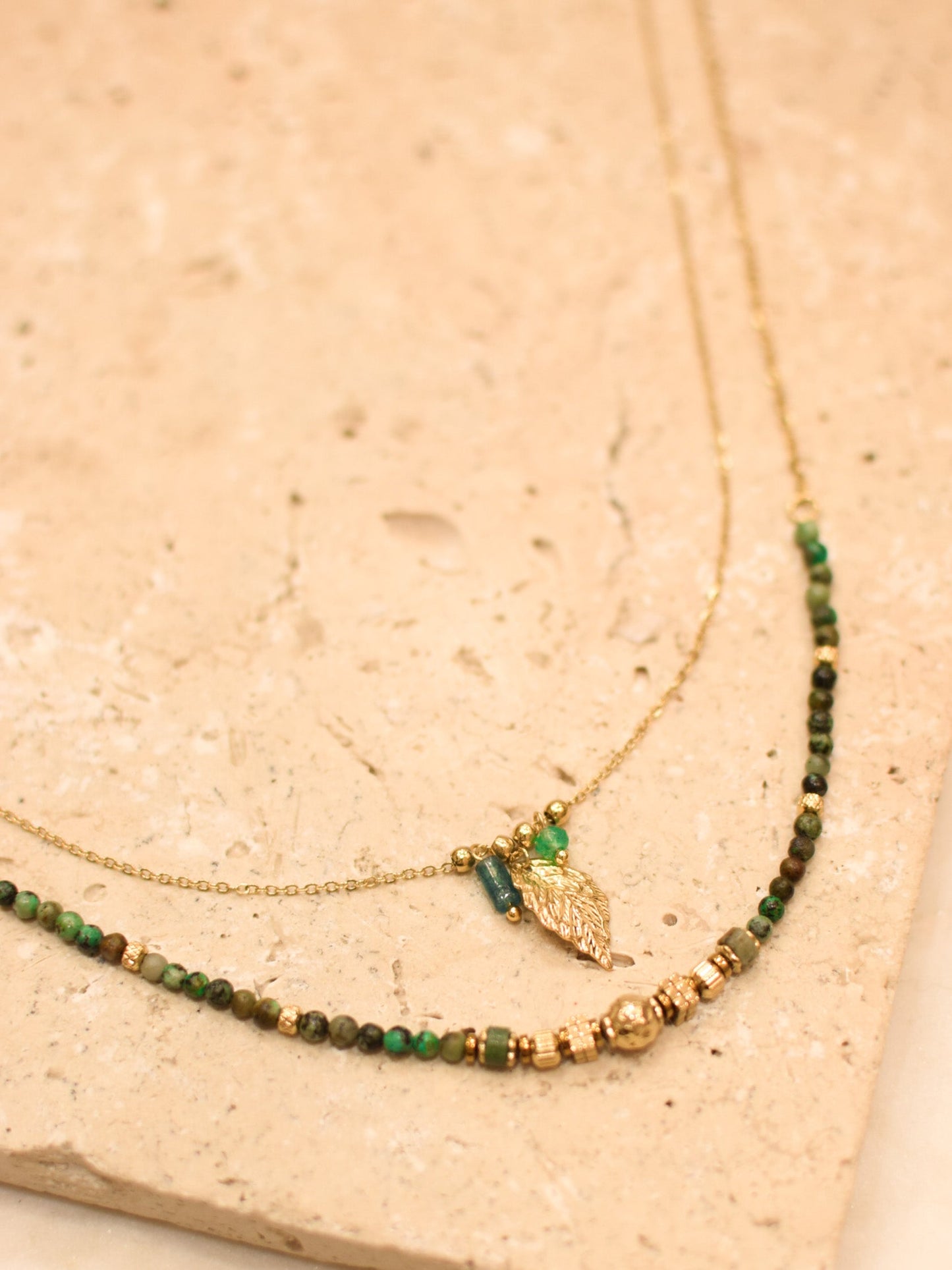 Collier Fey vert