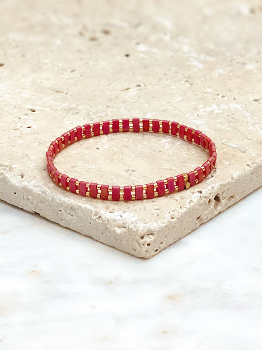 Bracelet TILA 1 rouge