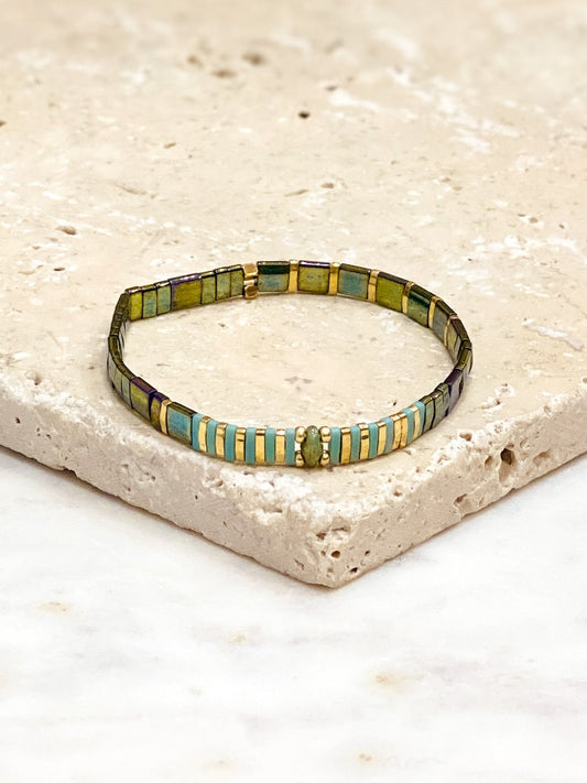 Bracelet TILA 13 vert