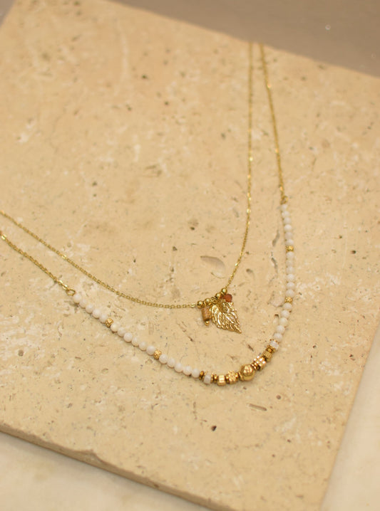 Collier Fey blanc