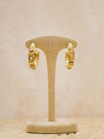 Boucles JYLIAN blanc