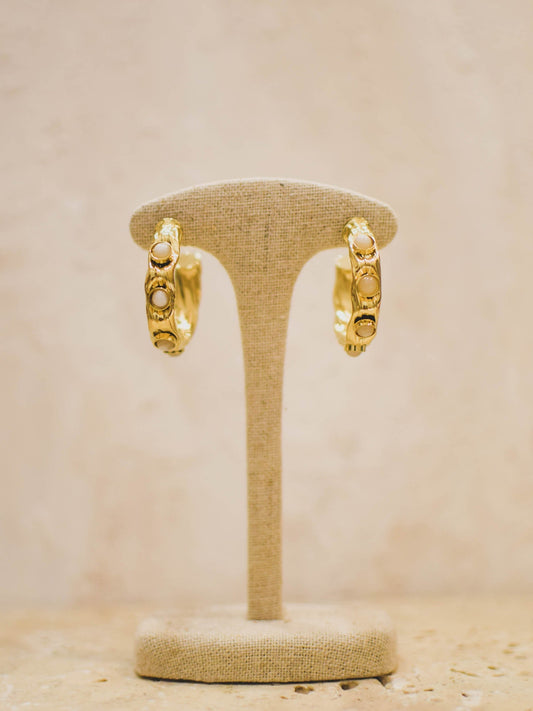 Boucles JYLIAN blanc