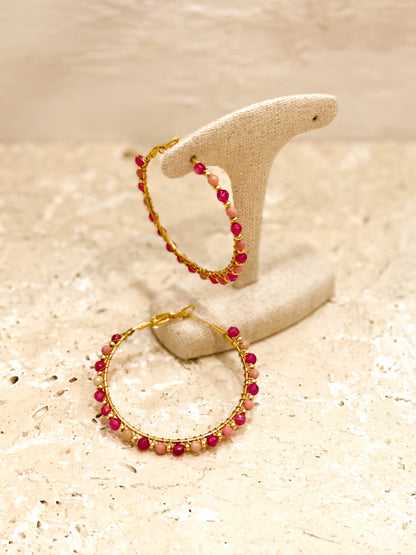 Boucles ESOPE rouge