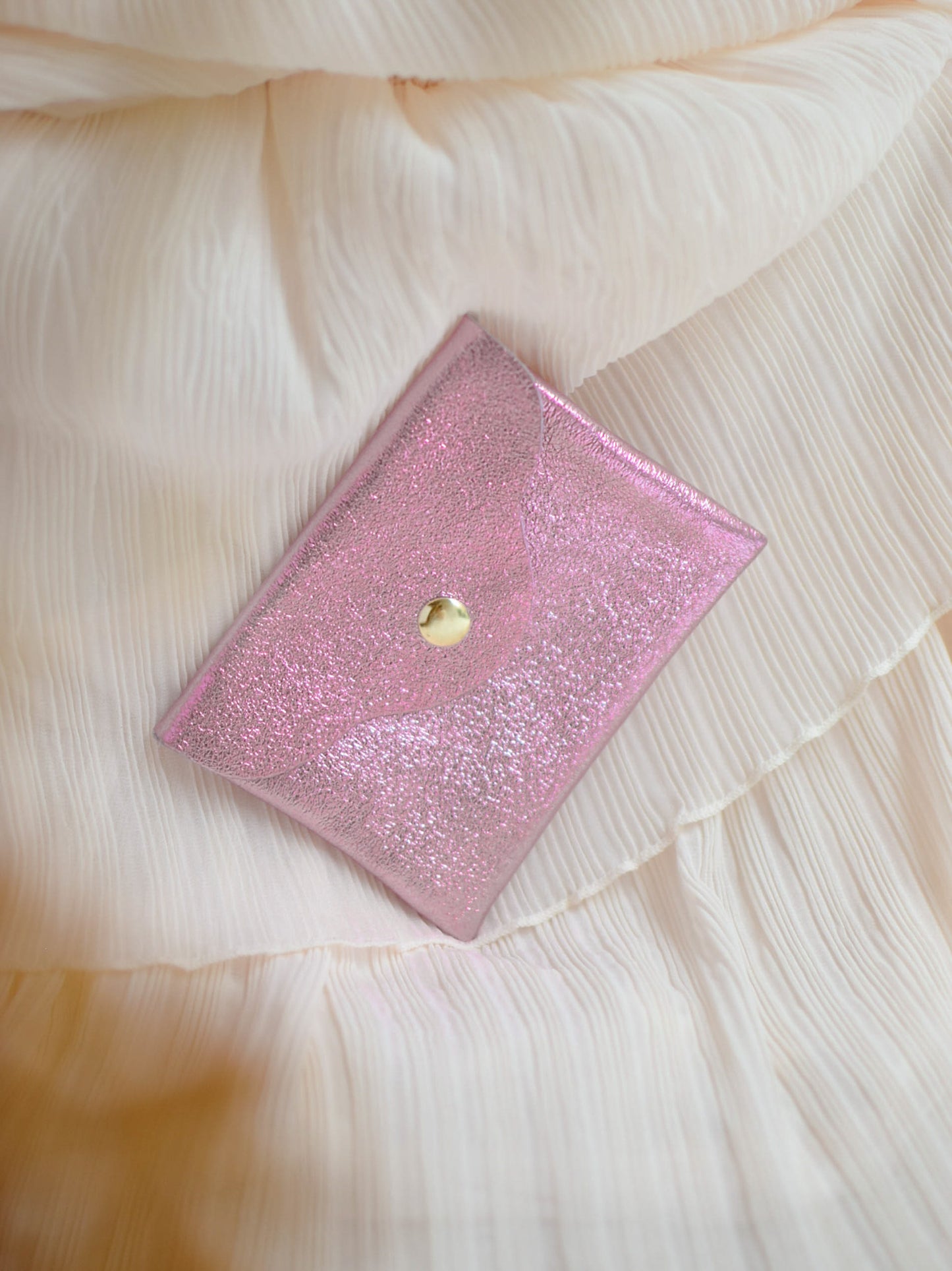 porte-cartes LOU rose