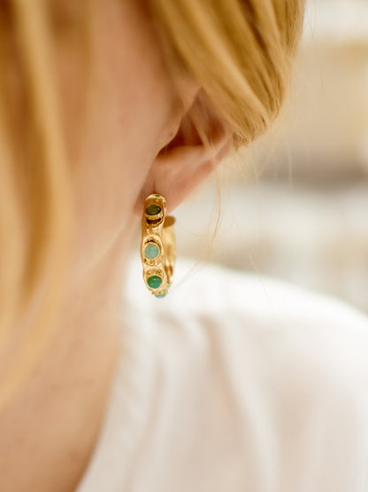 Boucles JYLIAN blanc
