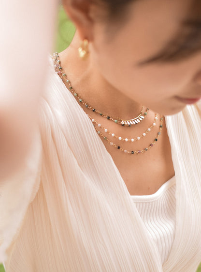 Collier TERRA blanc