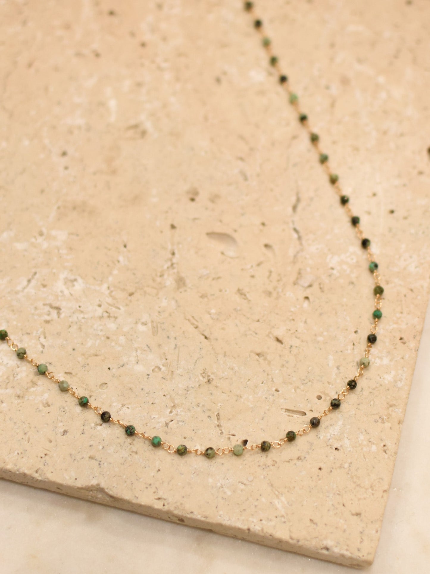 Collier TERRA vert