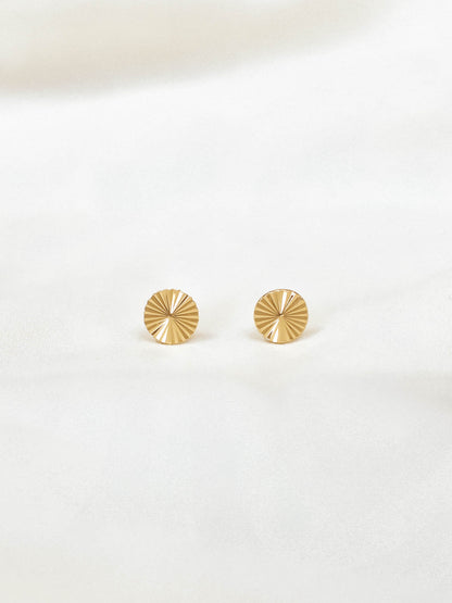 Boucles BUTON or