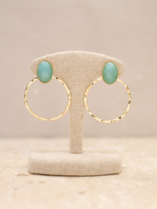 Boucles KACIE bleu
